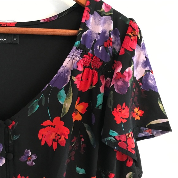 Reitmans Dresses & Skirts - Reitmans Floral Dress Plus size 2X